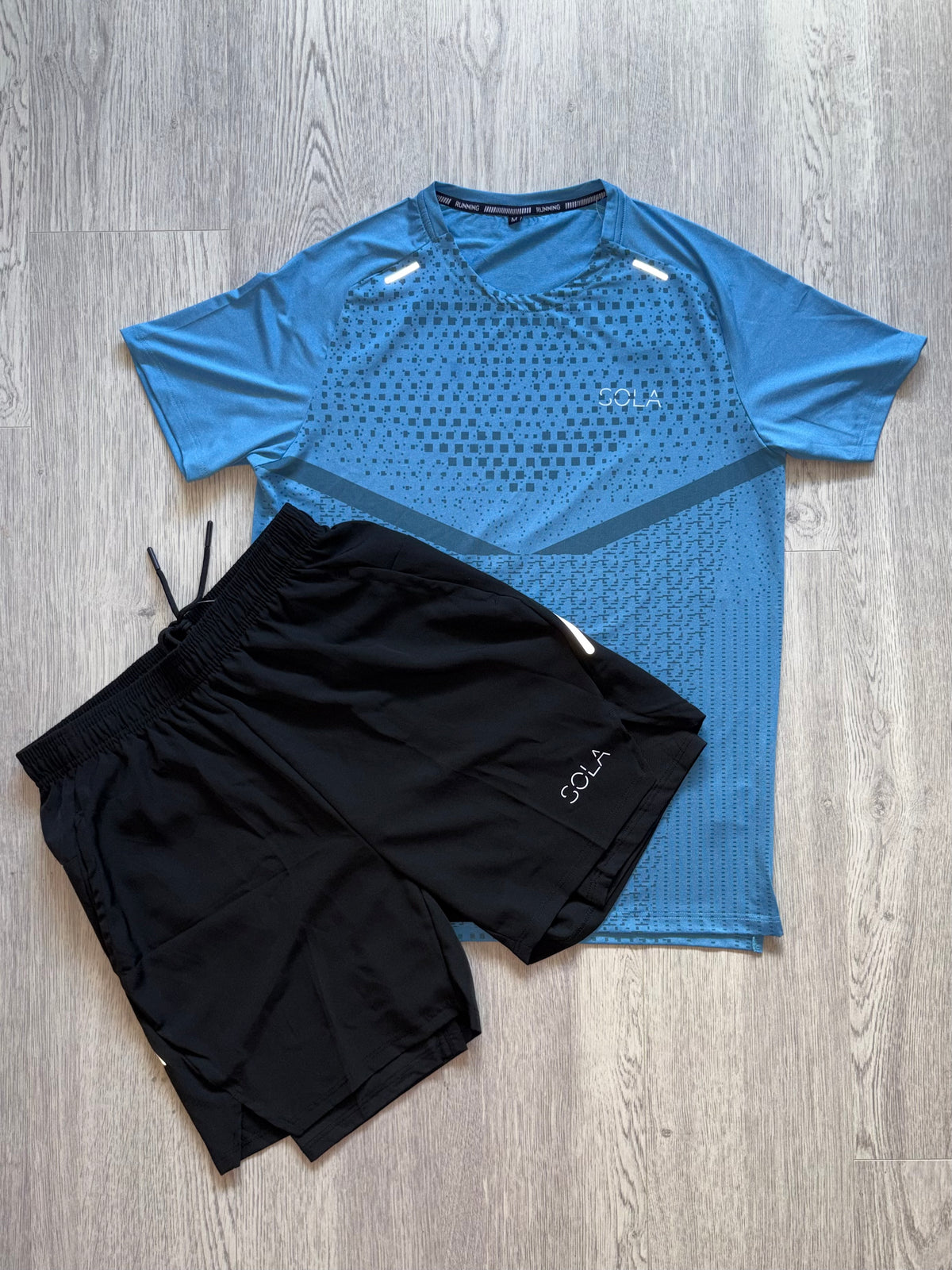 Pace/Performance Set in Ocean Blue