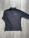 Quarter Zip in Grey