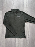 Quarter Zip in Khaki
