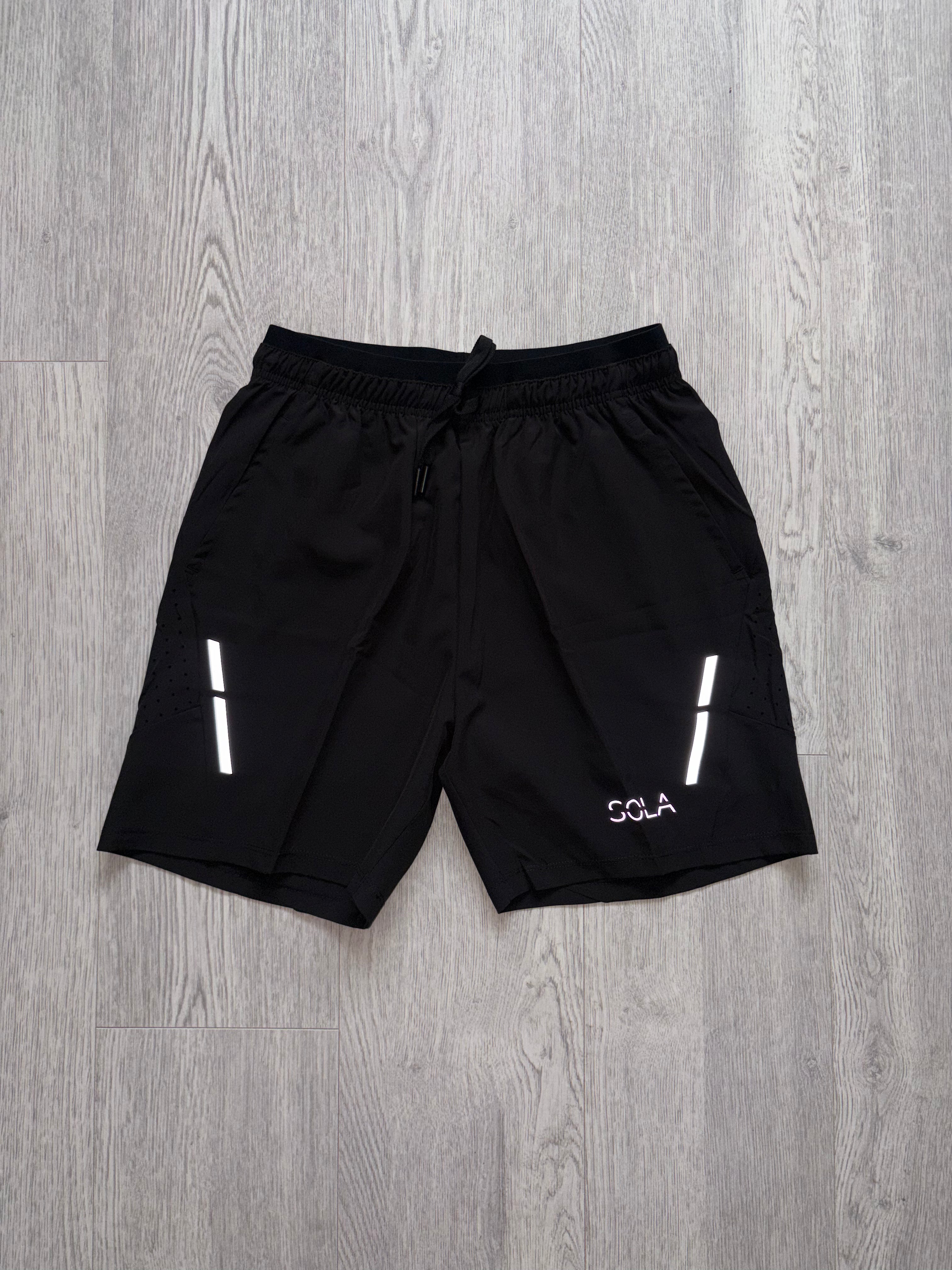 Active Shorts in Black