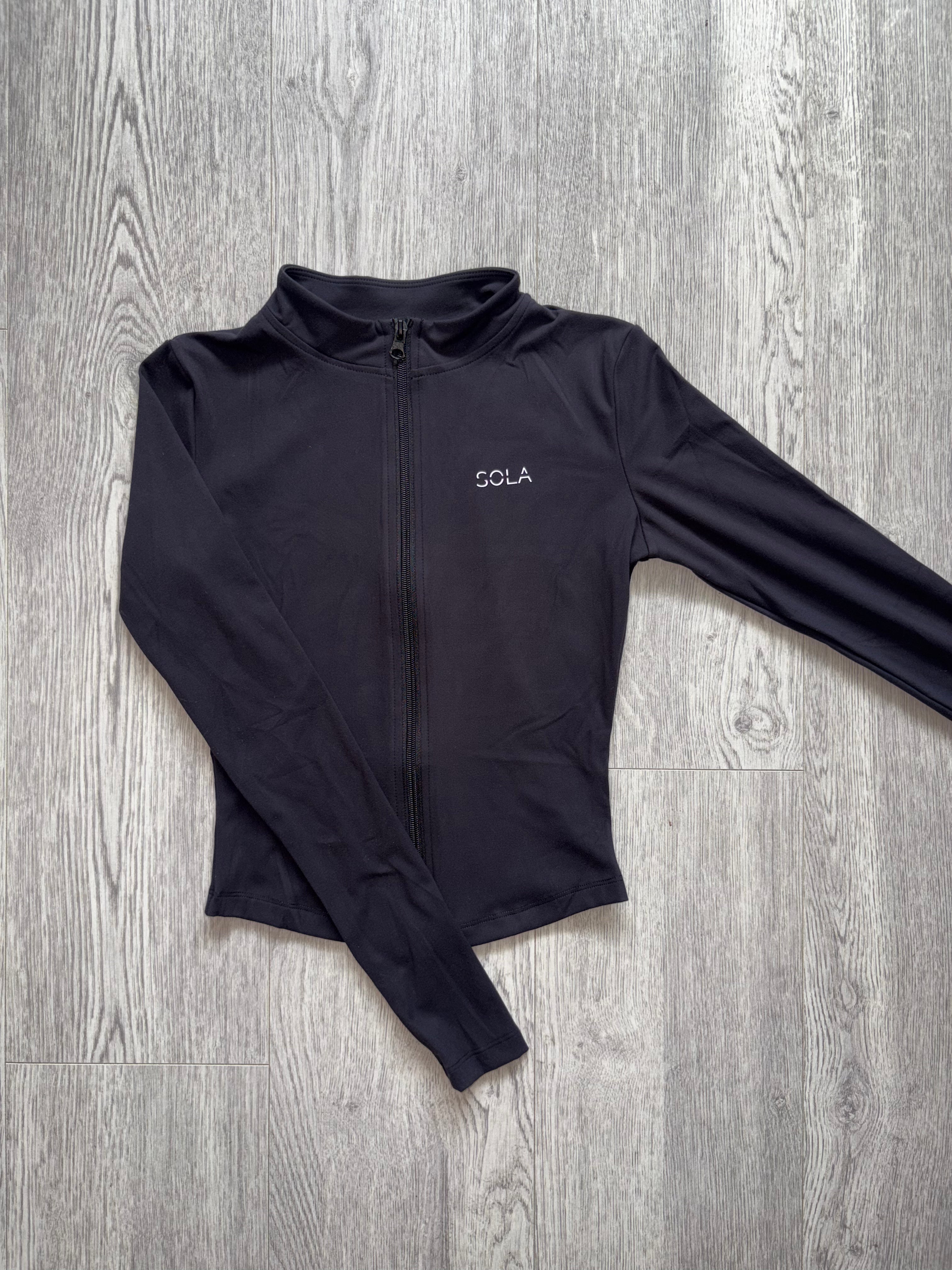 BBL Zip Jacket in Black