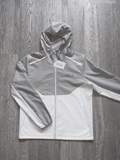 Areo Jacket in Grey/White